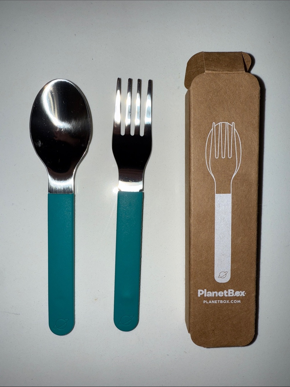PlanetBox Brown Reusable Spork - Brown